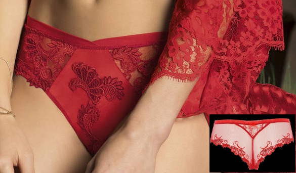 Lise Charmel - Dressing Floral rouge - shorty