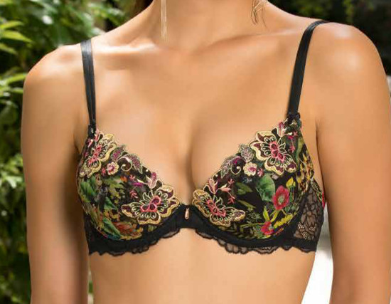 Lise Charmel - Fleurs de Jungle - molded padded bra