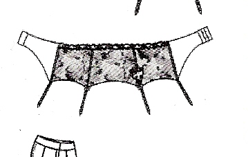 Porte-jarretelles ANTINEA LISE CHARMEL - Sublime Egerie - Taille FR 2/3 - Neuf Avec étiquettes